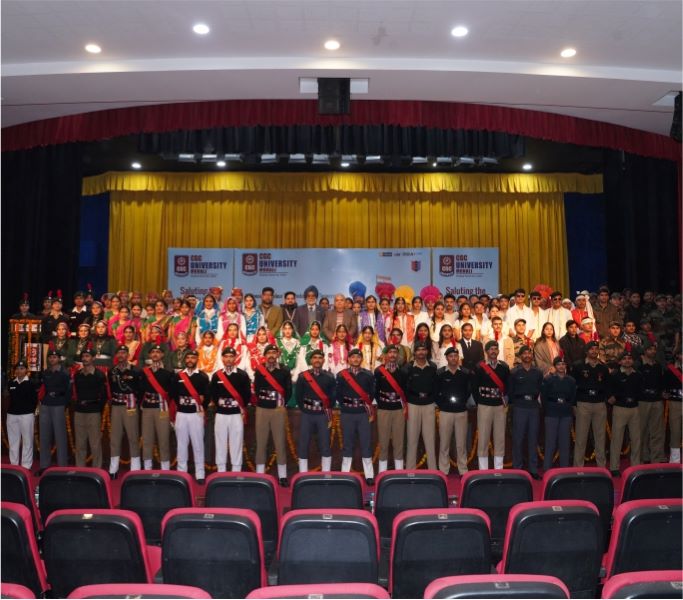 CGC UNIVERSITY, MOHALI PAYS STIRRING TRIBUTE TO THE NATION’S BRAVEHEARTS ON ARMY DAY 2026